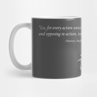 Dramatic Newton III - Dark Mug